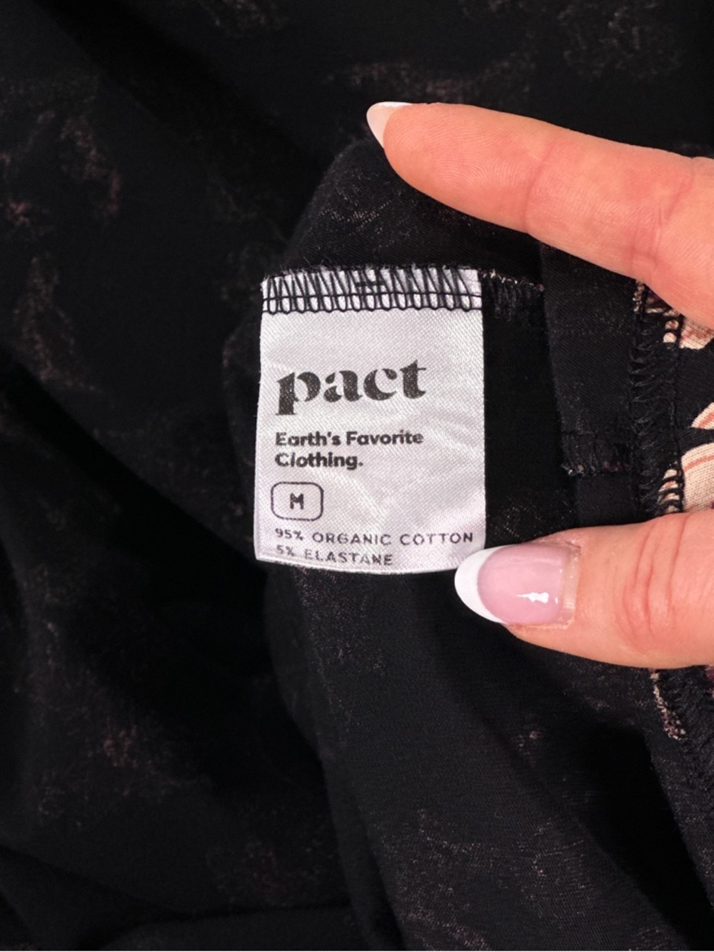 Pact Like New Organic Cotton Open Back Floral Maxi Dress M - Picture 8 of 12